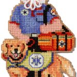 EMT Santa Ornament Kit - Mill Hill