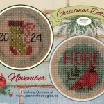 Christmas Dots - November - Jeannette Douglas Designs