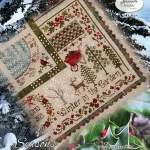Winter: Seasons in the Garden with Embellishment Pack - Jeannette Douglas