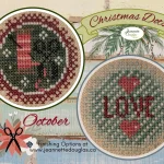 Christmas Dots - October - Jeannette Douglas Designs