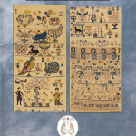 AEH 1741 Saxon Band Sampler - Sassafras Samplers