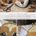 The Guilded Fox Purse Kit - The Primitive Hare