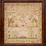 Elizabeth Weston Circa 1830 - Hands Across the Sea Samplers