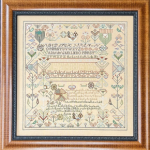 Elizabeth T. Dewsberry 1787 - Queenstown Sampler Designs