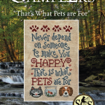 That’s What Pets are For - Silver Creek Samplers
