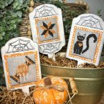 Halloween Stitchy Stakes - Crafty Bluebonnet
