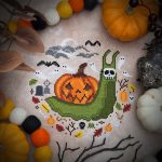 Halloween Snail - Stitch Crypt