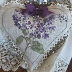 Lilac Heart Full Kit - Samplers Not Forgotten