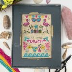 Meet Me at the Beach (Chart & Floss Pack) - Tiny Modernist
