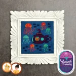Jam and the Jellies, Beneath the Waves - Topknot Stitcher