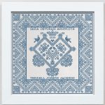 The Crowned Heart - Modern Folk Embrodery