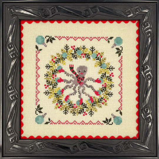 Ollie Builds a Wreath – Ink Circles