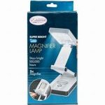 Frank A. Edmunds Super Bright Portable LED Lamp White Adjustable